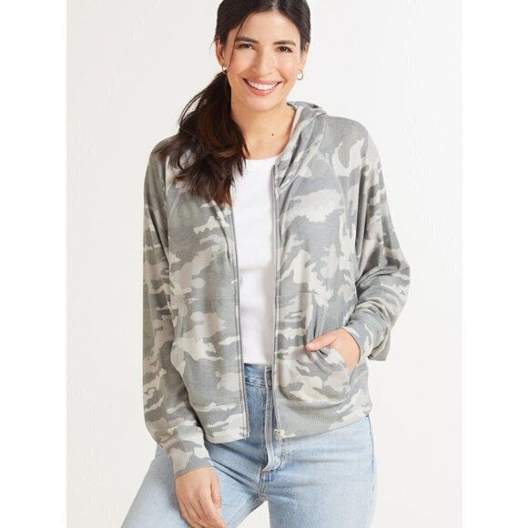 Chaser Camo Dolman Zip Up XS - Picture 3 of 7